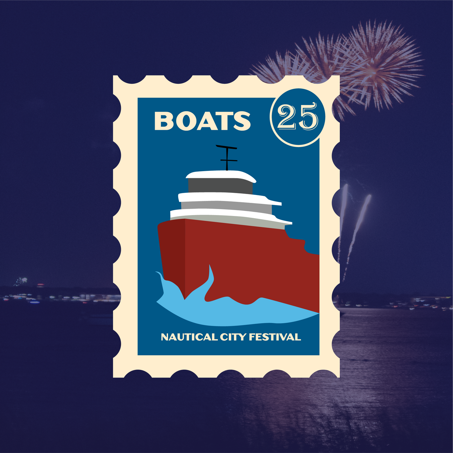 Rogers City Festival Sticker: Northern Michigan